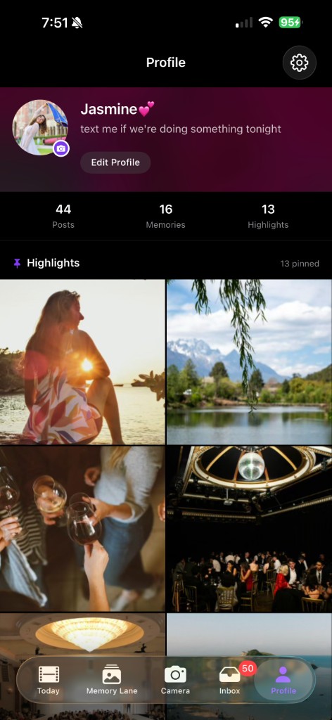 Circa Profile with Highlights grid