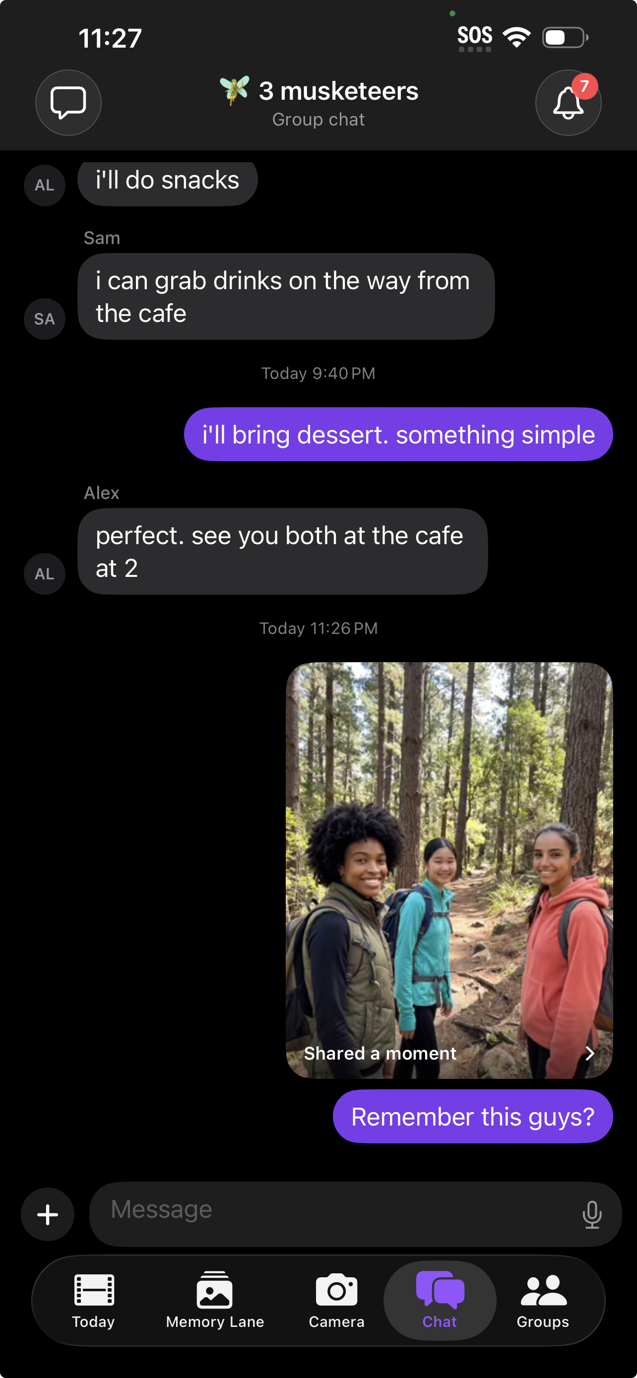 Circa Group chat